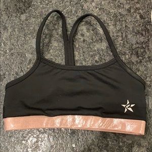 Youth sports bra